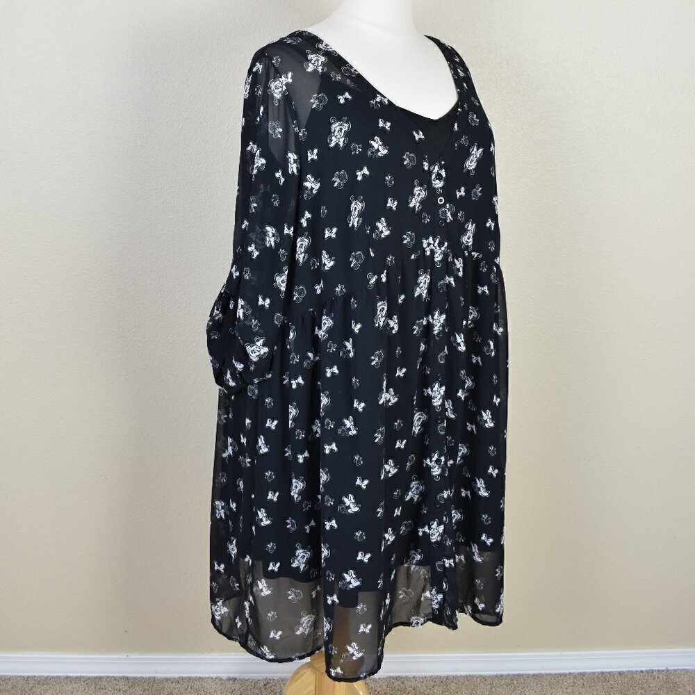 Torrid Disney Minnie Mouse Shirt Dress 5 - Picture 7 of 9